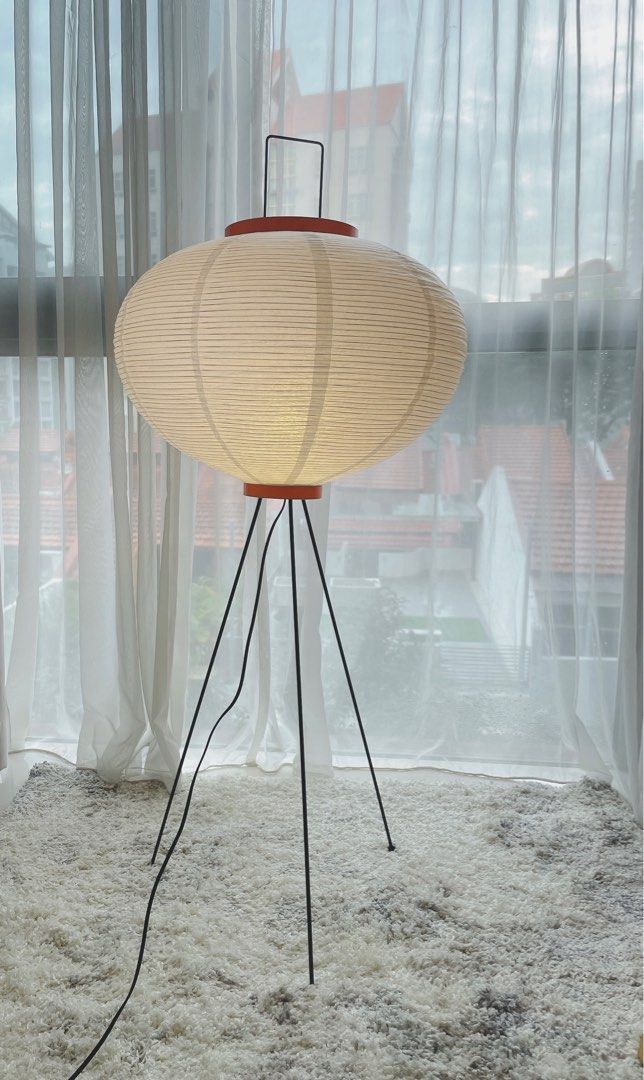 38 to have a Beautiful Japanese Style Paper Floor Lamp, Furniture
