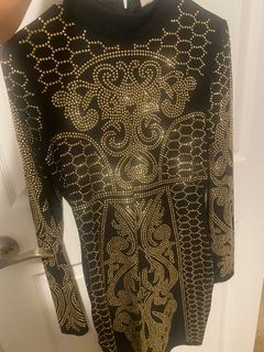 Beautiful rhinestones dress