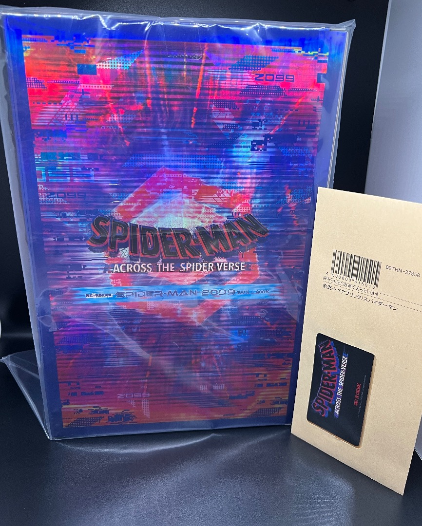 到貨>BE@RBRICK SPIDER-MAN 2099 100% & 400% 日本直送, 興趣及遊戲