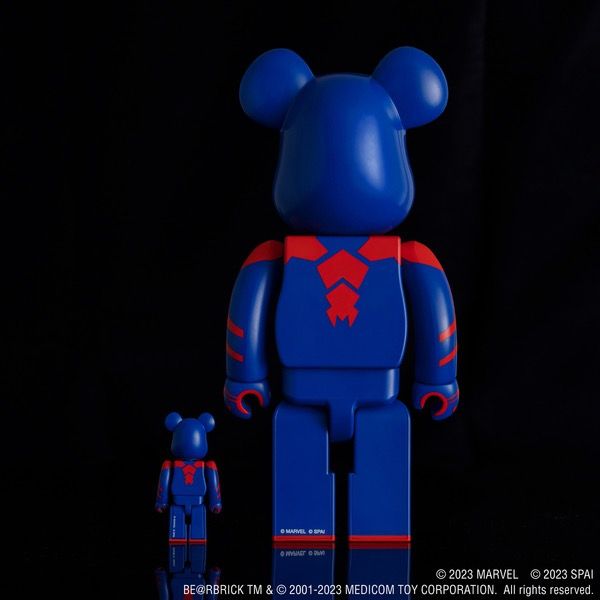 到貨>BE@RBRICK SPIDER-MAN 2099 100% & 400% 日本直送, 興趣及遊戲