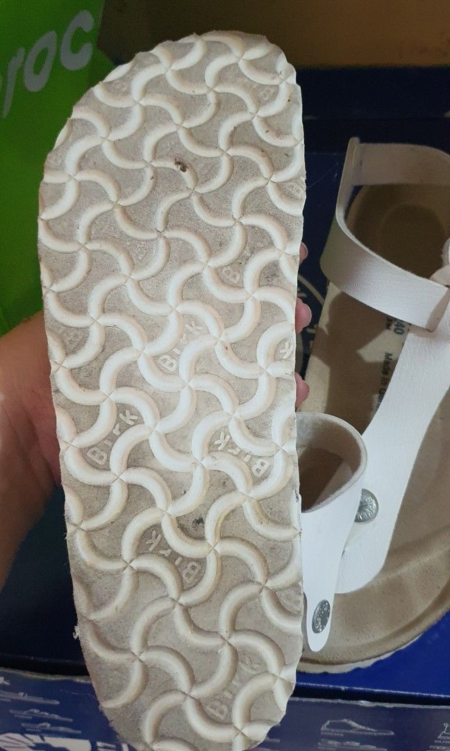birkenstock kairo white