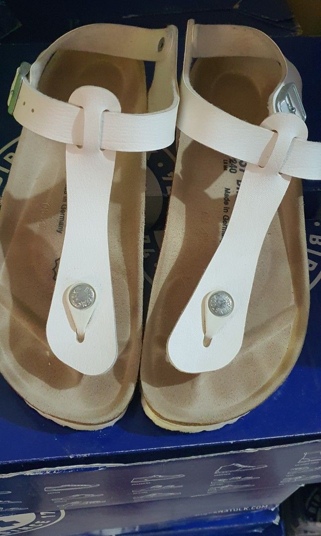 birkenstock kairo white