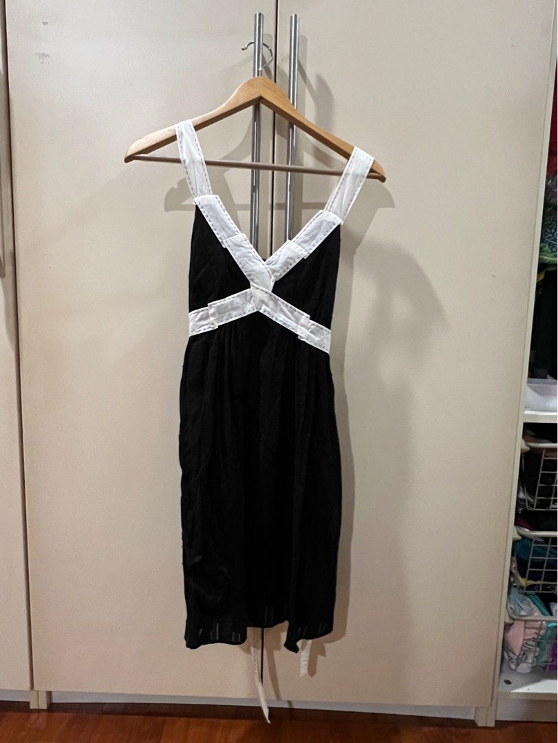 blue dress for baby girl BCBGMAXAZRIA Rasha Black Halter Dress – Runway Catalog main image 1