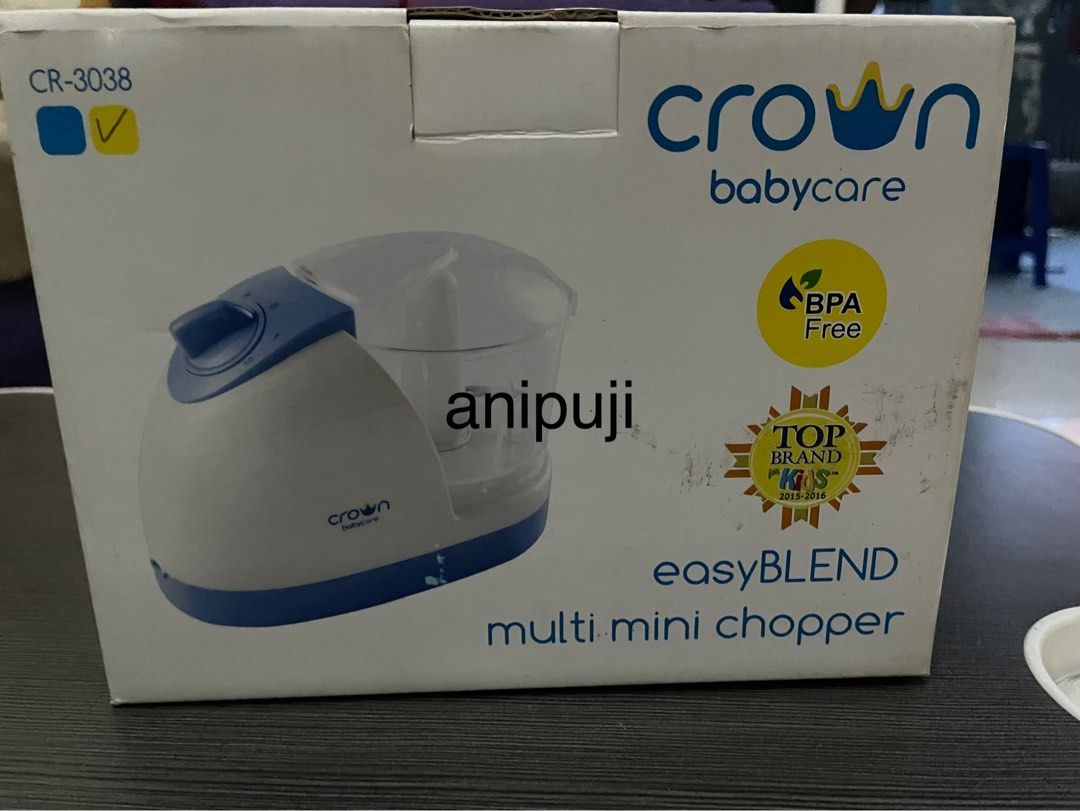 Blender Makanan Bayi Crown Easyblend on Carousell