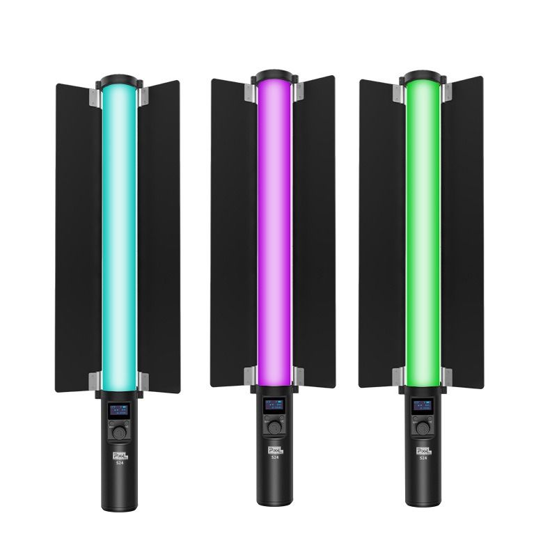 [BMC] Pixel S24 Wand 17.5W RGB LED Handheld Stick Rechargeable Video ...