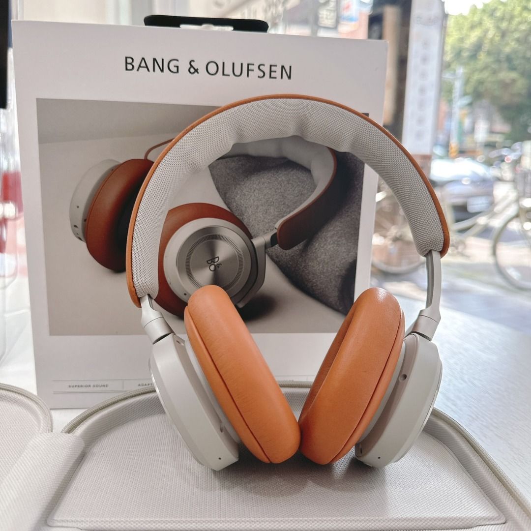 艾爾巴二手】B&O BeoPlay HX 主動降噪無線藍牙耳罩式耳機焦糖棕#保固中
