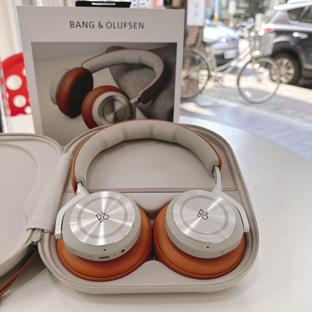 艾爾巴二手】B&O BeoPlay HX 主動降噪無線藍牙耳罩式耳機焦糖棕#保固中