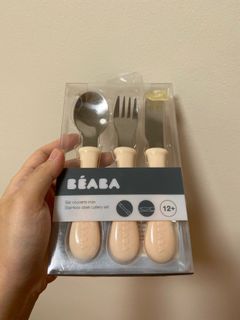 Brand new Beaba stainless steel cutlery set