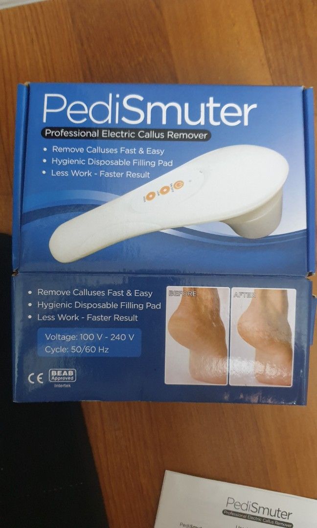 PediSmuter Professional Electric Callus Remover & Shaver