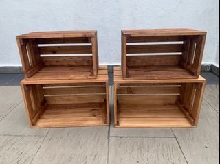 Brand New Wooden Crates for RENT