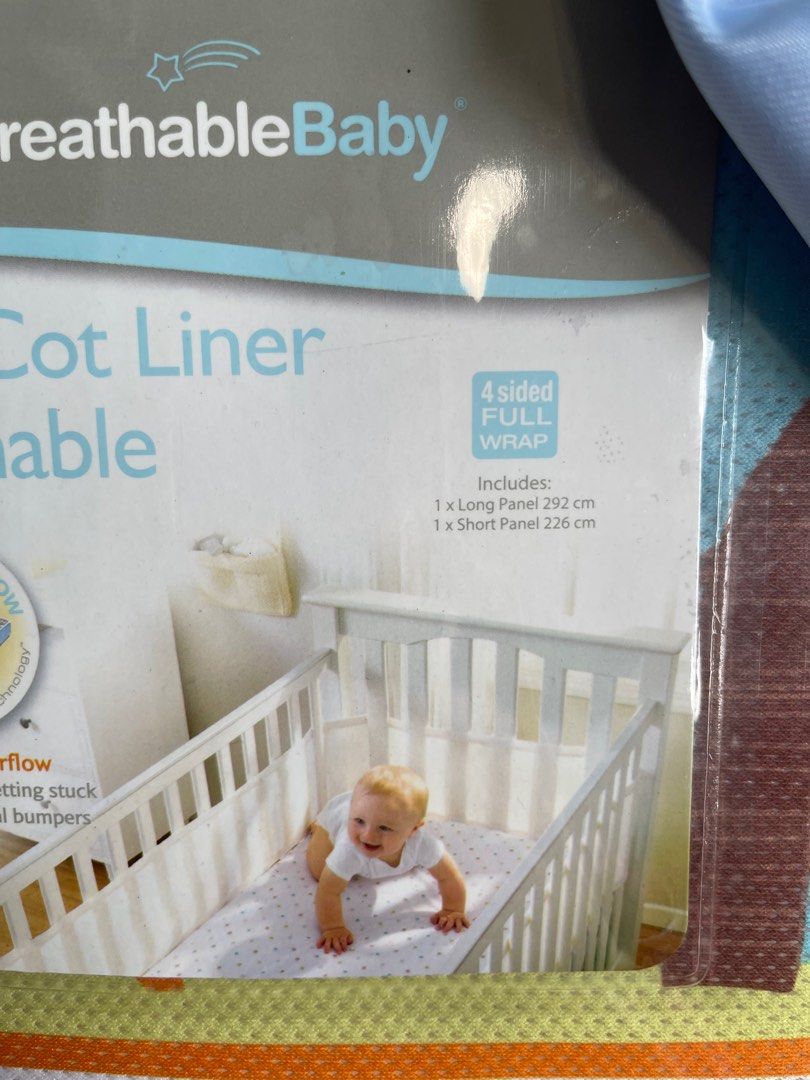 Breathable mesh cot liner cheap
