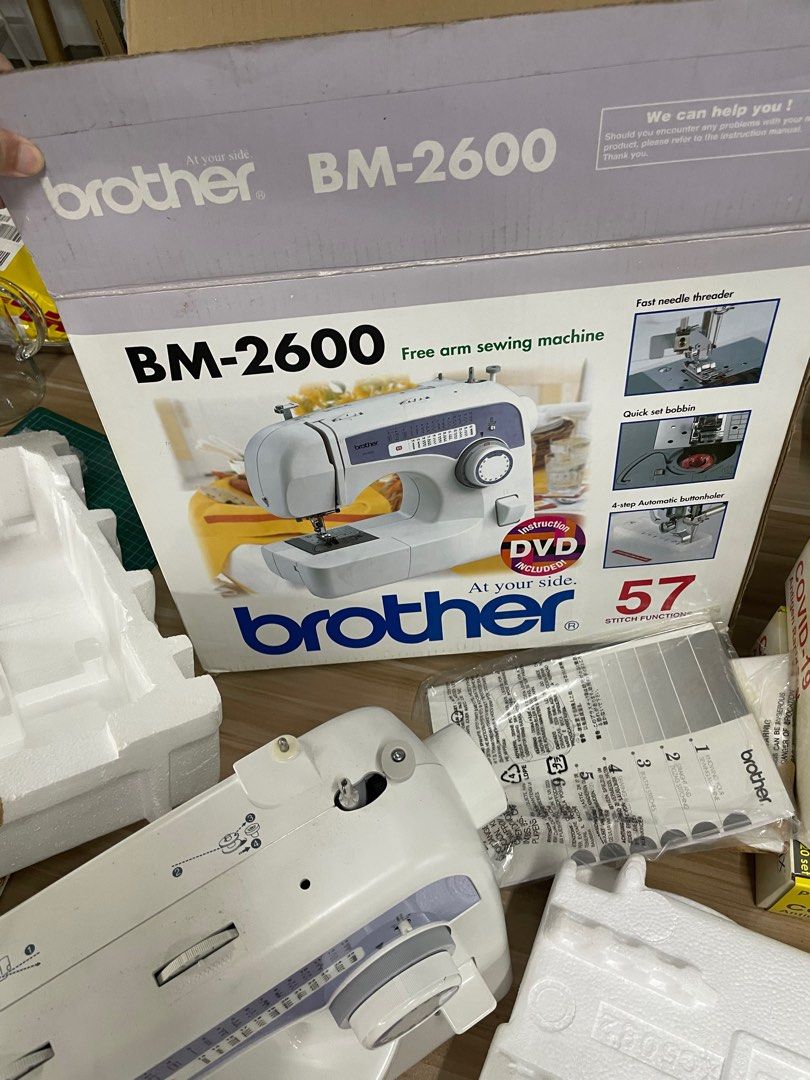 Brother BM2600 Sewing Machine, Furniture & Home Living, Furniture