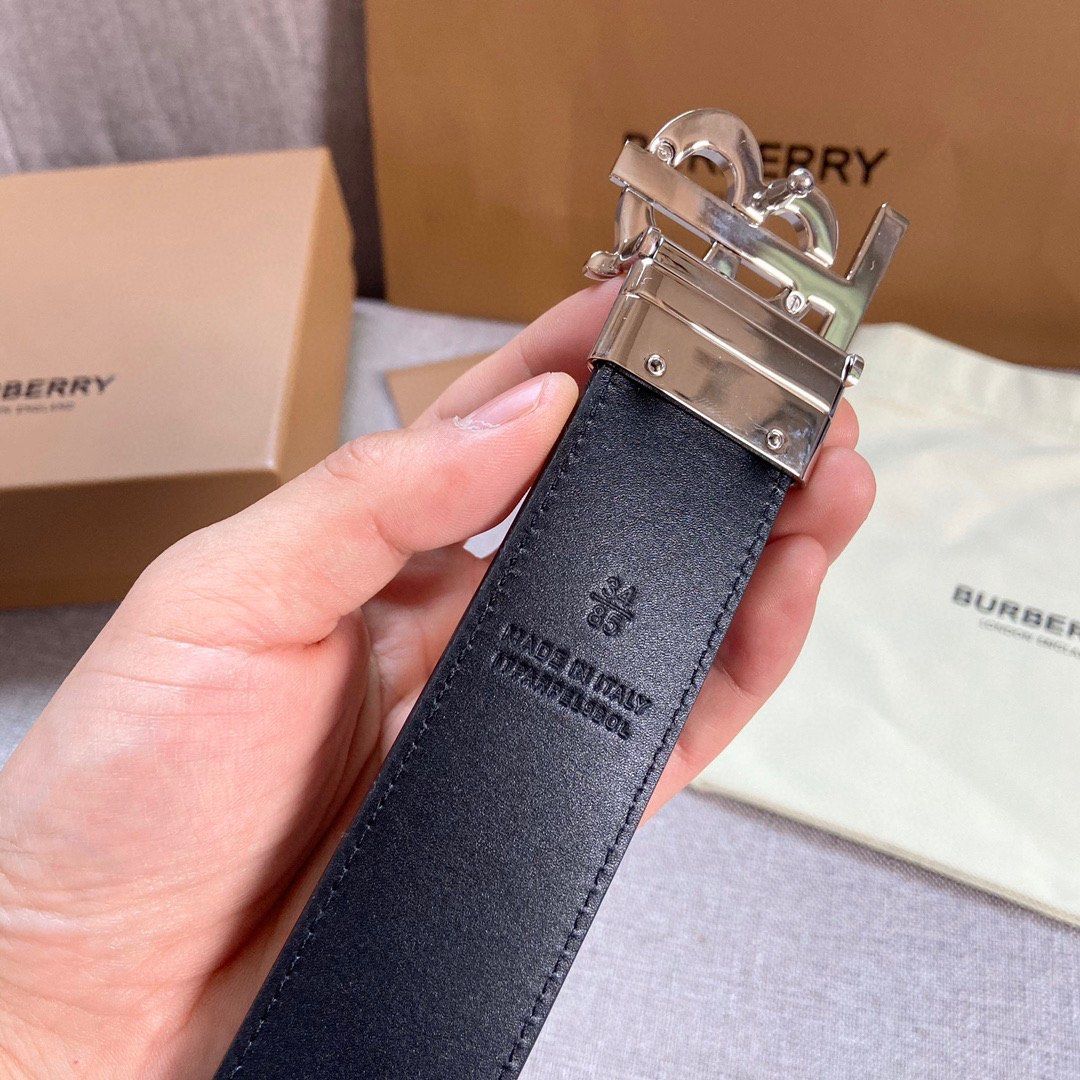 Burberry belt 3.5cm belt, Men's Fashion, Watches & Accessories, Belts