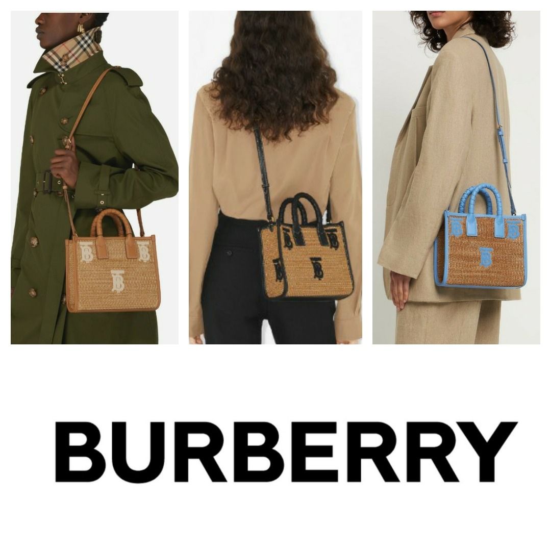 Vintage Burberry Tote Bag, Luxury, Bags & Wallets on Carousell