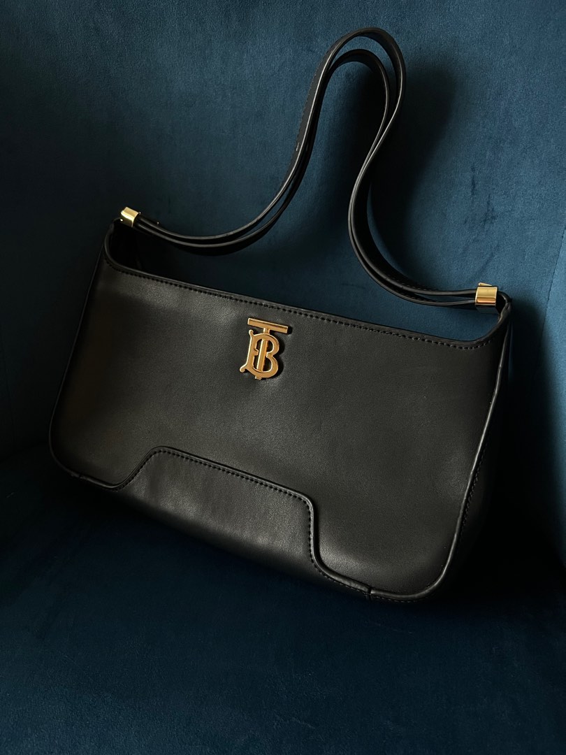 burberry TB leather shoulder bag on Carousell