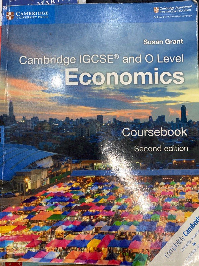 Cambridge igcse economics hobbies toys books magazines textbooks