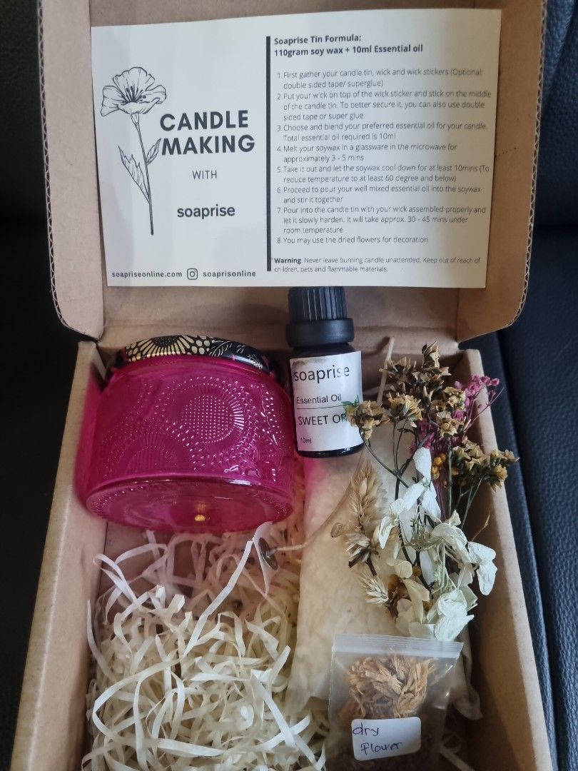 Candle making kit diy make your own candle, Hobbies & Toys, Stationery