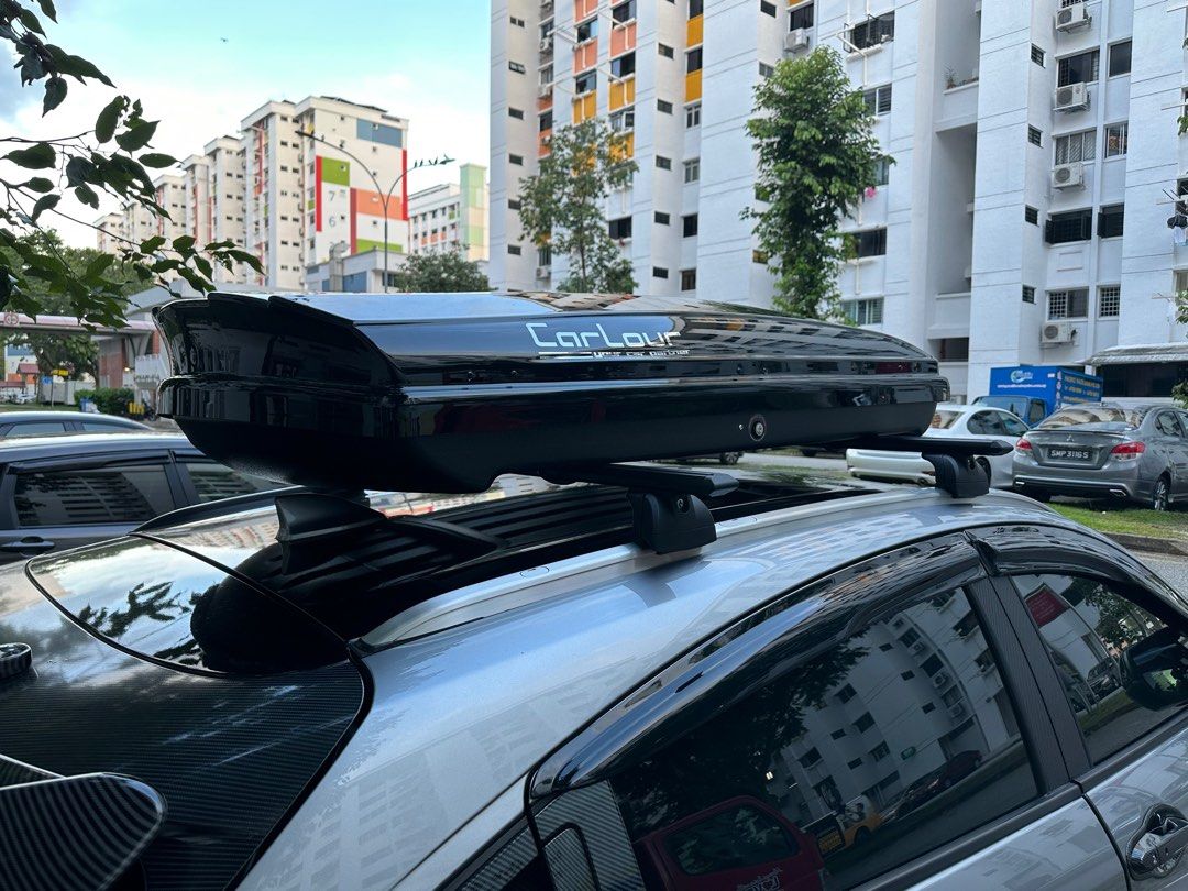 Carlour roof box and rack, Car Accessories, Accessories on Carousell