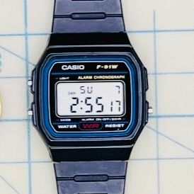 Casio f91w hot sale japan u