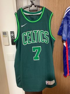 Nike Jaylen Brown #7 Boston Celtics NBA City Edition Jersey Men's X-Large XL