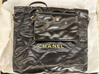 Chanel 22 Caramel Small, Luxury, Bags & Wallets on Carousell