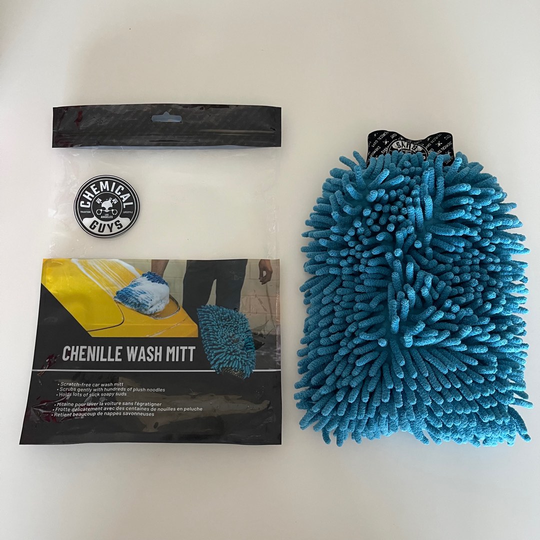 MIC493 - Chenille Premium Scratch-Free Microfiber Wash Mitt