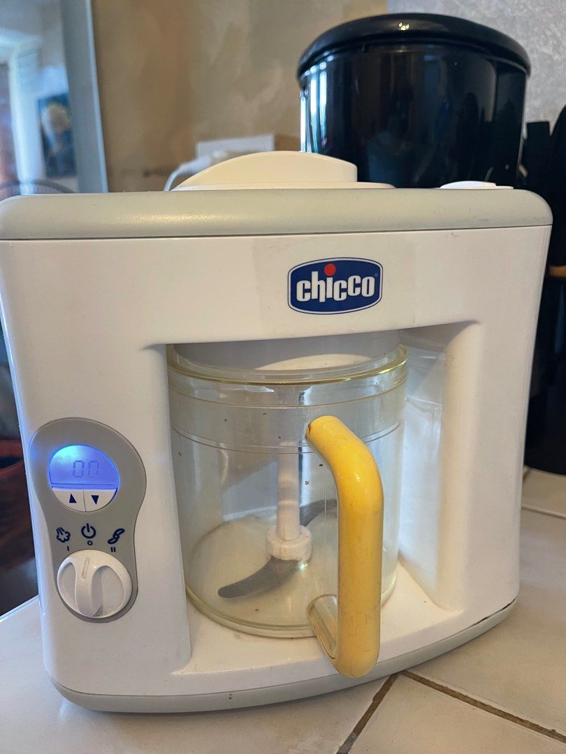 CHICCO BABY MULTIFUNCTIONAL FOOD PROCESSOR & PURE STEAM COOKER, Babies