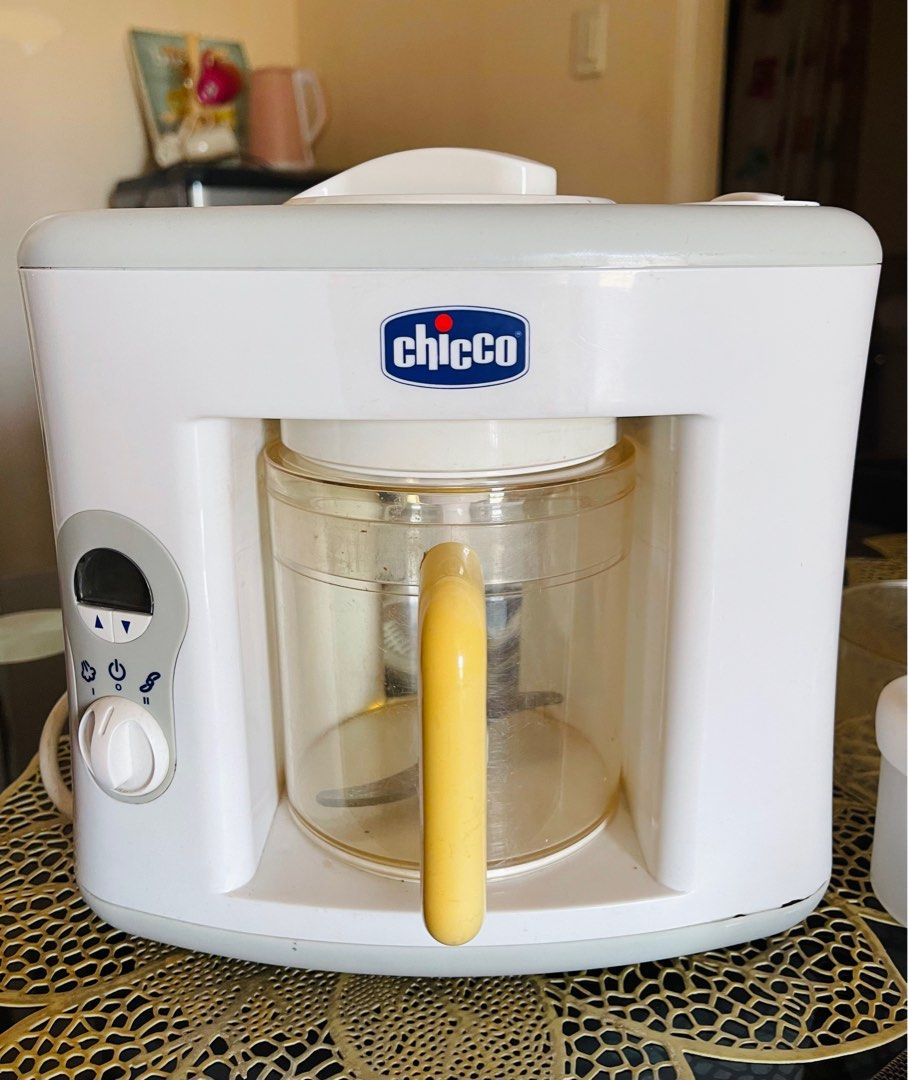 CHICCO BABY MULTIFUNCTIONAL FOOD PROCESSOR & PURE STEAM COOKER, Babies