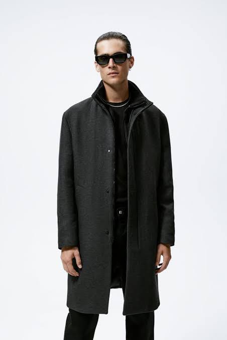 Coat/outer Zara man on Carousell