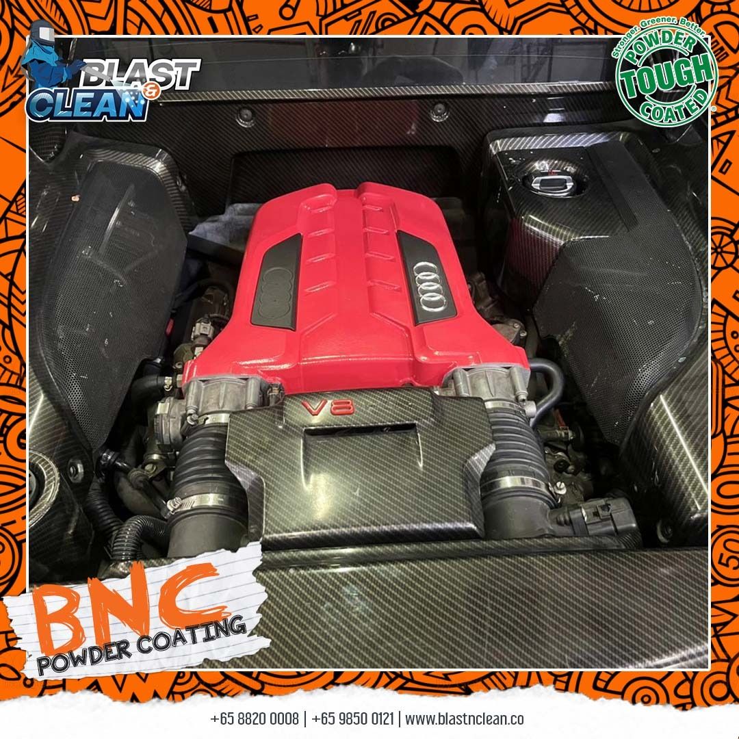 Columbia Powder Coating on Audi R8 Intake Manifold, Car Accessories ...