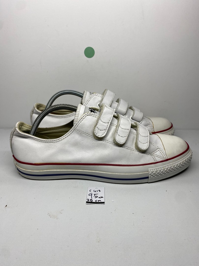 Converse velcro kulit 9.5uk Men s Fashion Footwear Sneakers on