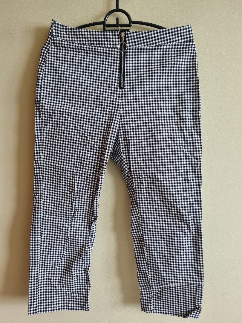 Checkered pants cotton on hotsell
