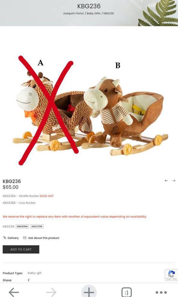 Cow Rocker Pattern Cow rocker (used), Babies & Kids, Infant Playtime on Carousell