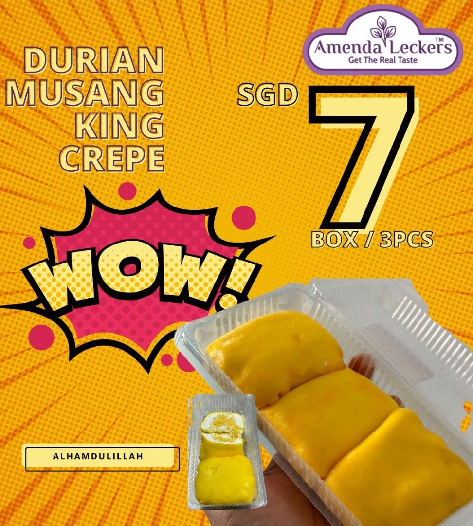 Crepe, Food & Drinks, Homemade Bakes on Carousell