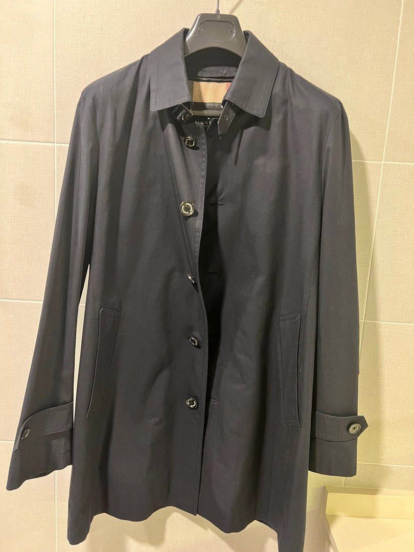 Burberry black label trench coat clearance