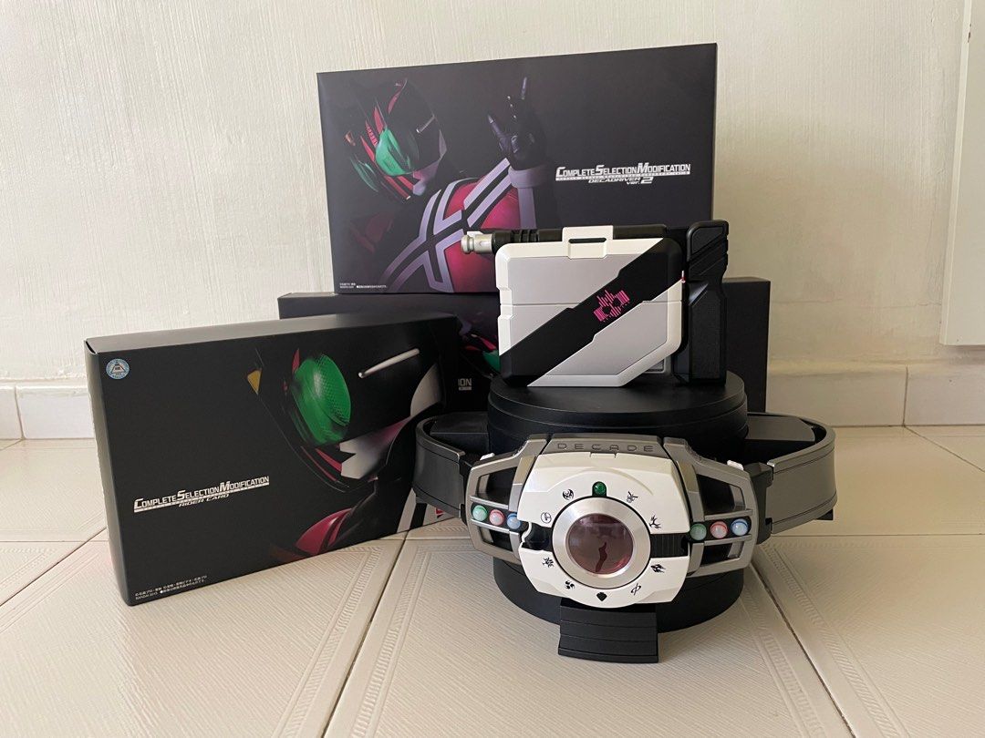 CSM KAMEN RIDER DECADE DECADRIVER + RIDEBOOKER + BINDER SET (Complete ...