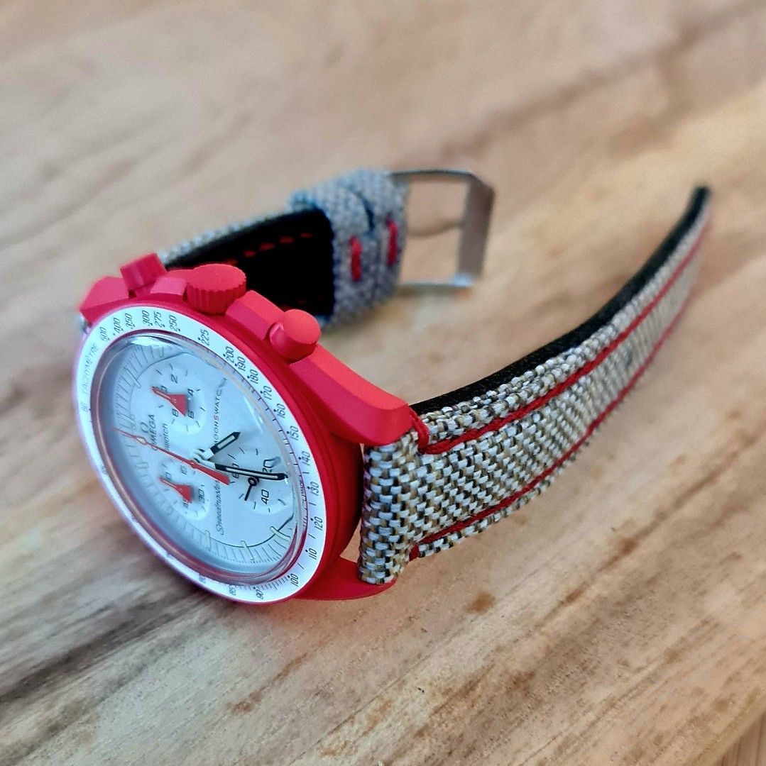 Custom Handmade Canvas Watch Strap Luxury Watches on Carousell