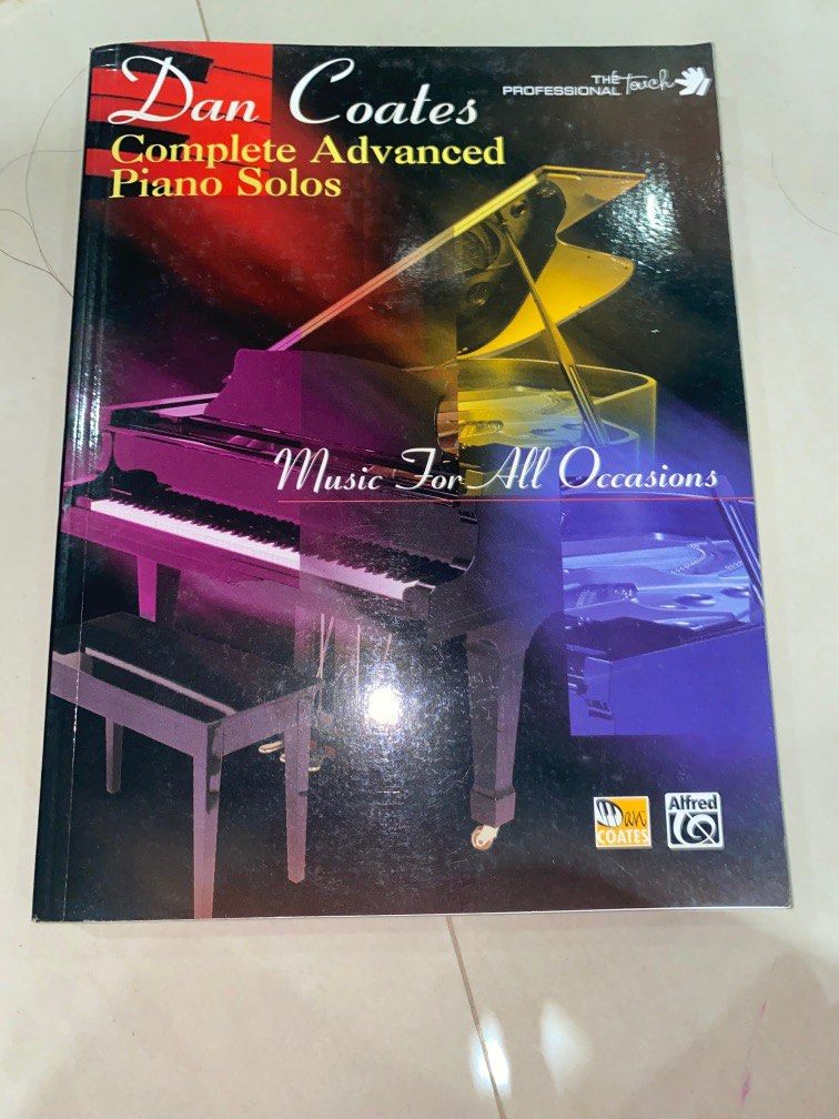 Dan Coates Complete Advanced Piano Solos, Hobbies &amp; Toys, Music &amp; Media, Music Scores on Carousell