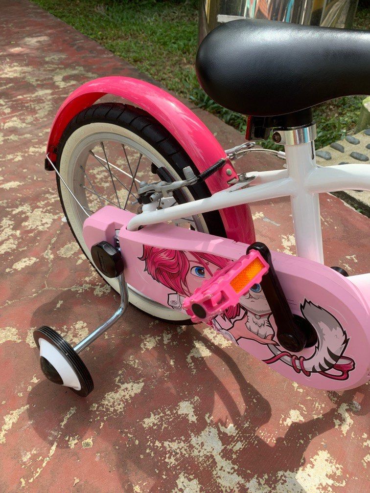 Decathlon Btwin 16" Kids' Bike Training Wheels, Sports Equipment