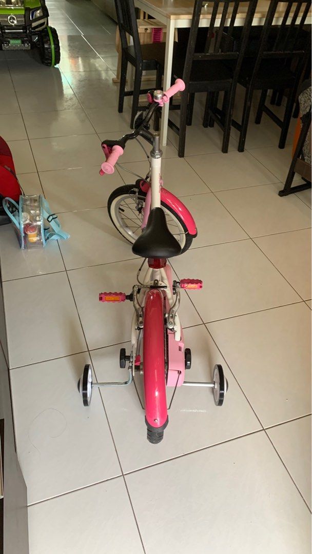 Decathlon Btwin 16" Kids' Bike Training Wheels, Sports Equipment