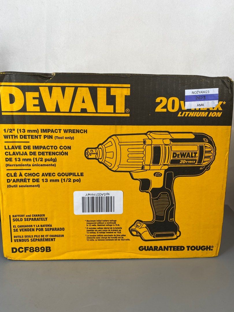 Dewalt shop dcf889b review