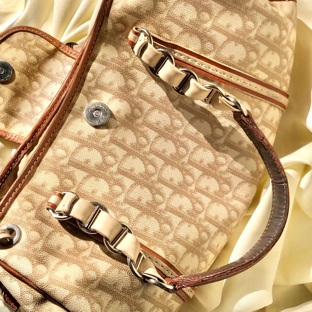 Christian Dior Vintage Honeycomb Sling Bag  Tinkerlust