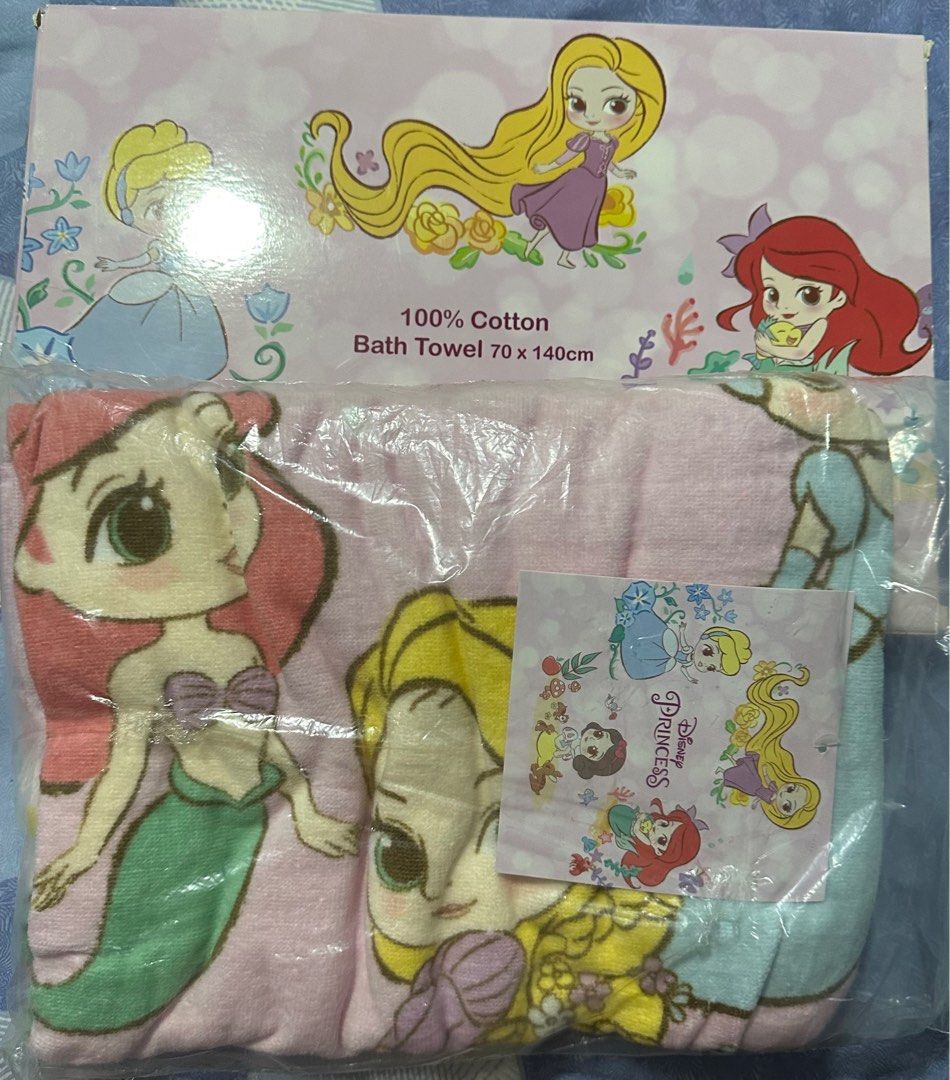 Disney princess bath towel deals