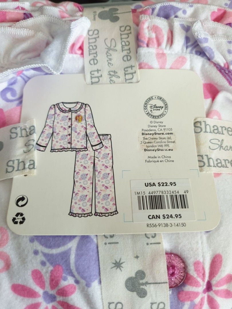 Disney Sofia Pyjamas (Category: Babies & Kids Fashion) located in Singapore. Submitted by vmv888 (Listing ID 1236473559, Image 2). Description: Disney Sofia size 4 $20 Little Twin Star Pyjamas $10 Little Twin Star Set & Unicorn Set size 2 $12.90.