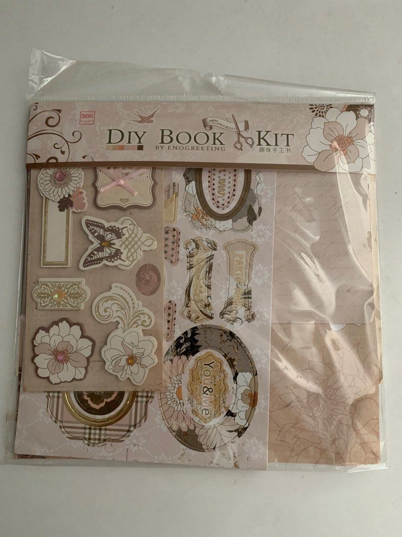 DIY Mini Scrapbook Kit, Hobbies & Toys, Stationery & Craft, Other ...