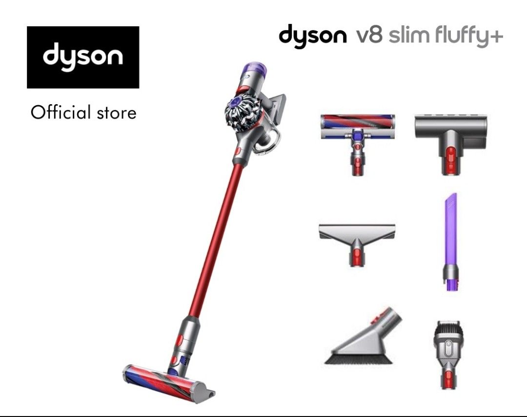 Dyson V8 Slim ™ Fluffy+ Cordless Vacuum Cleaner, TV & Home