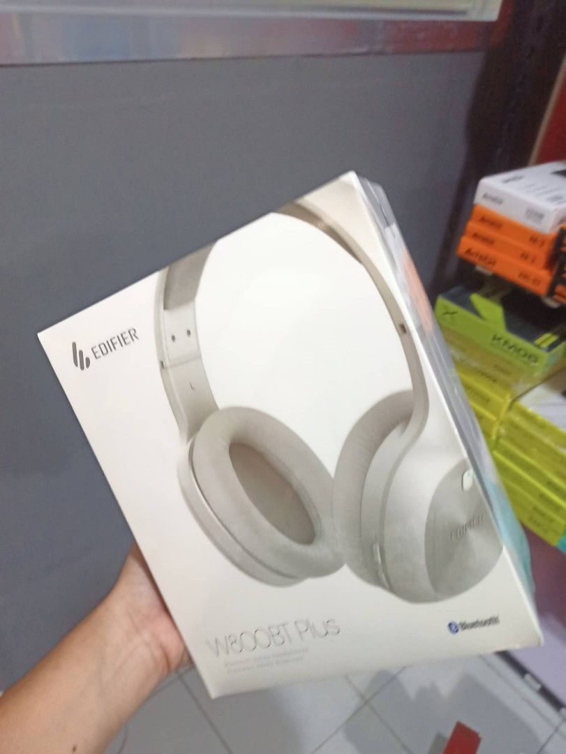 Edifier W800BT Plus Wireless Bluetooth Stereo Headphones White on Carousell