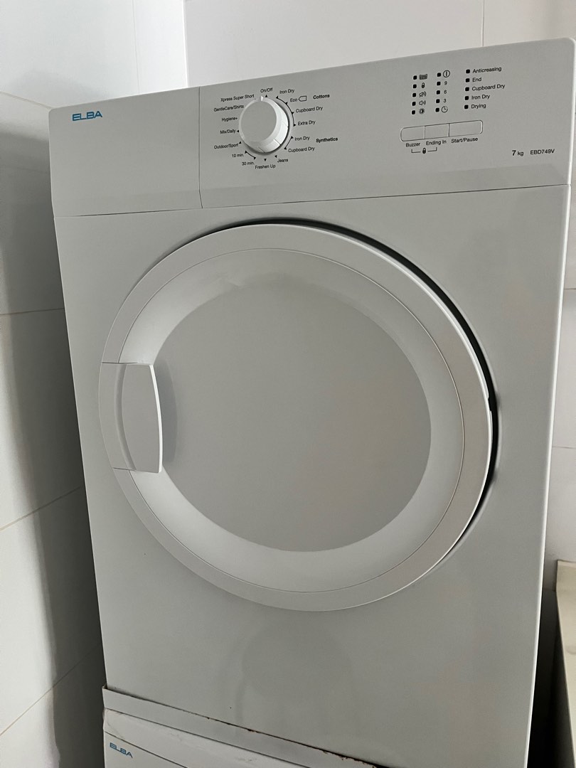 Elba 7kg load dryer , TV & Home Appliances, Washing Machines and Dryers ...