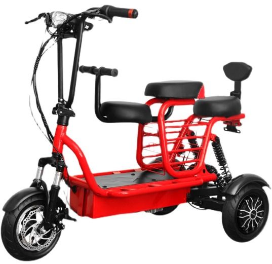 Electric folding scooter best sale tricycle