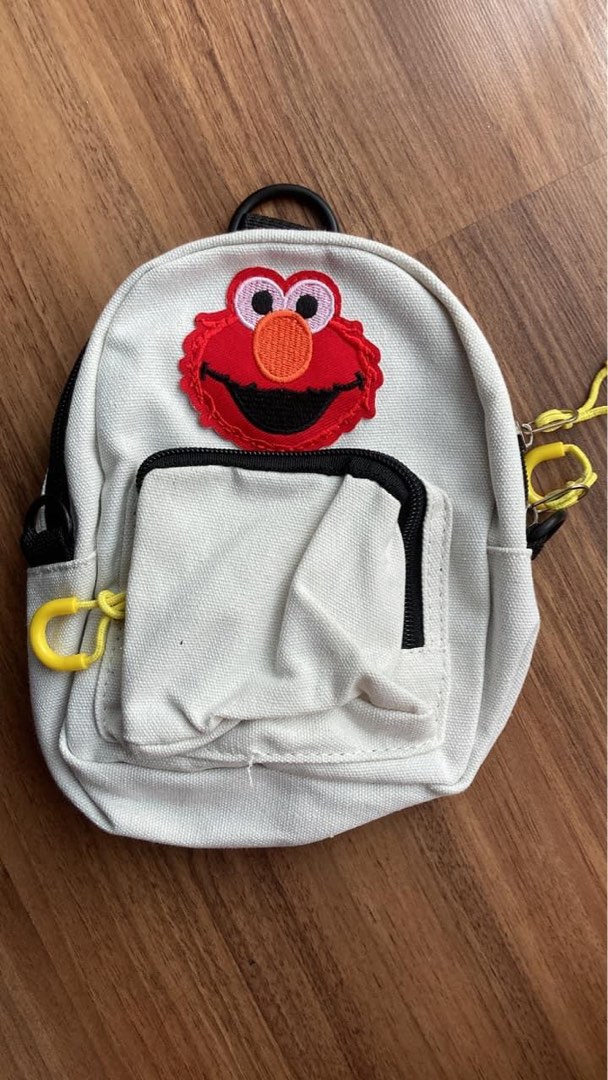 Personalized elmo backpack hot sale